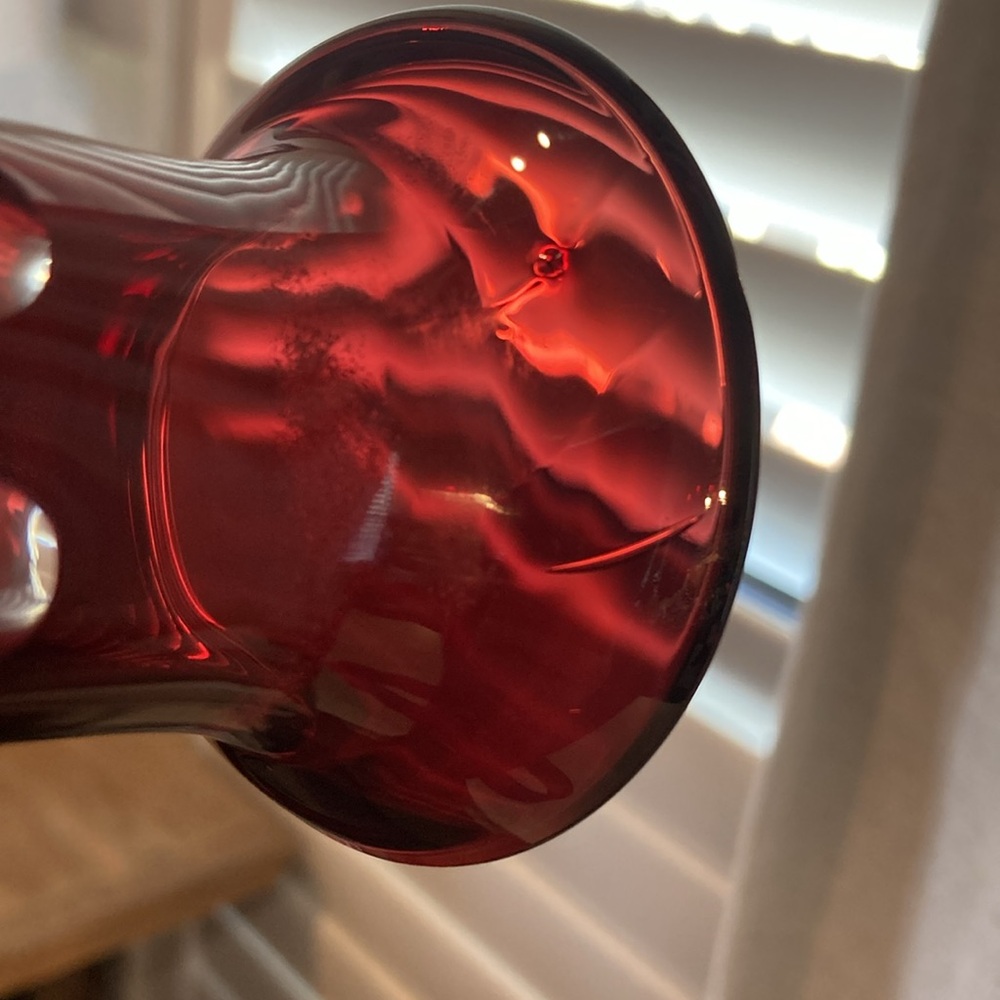 Vintage Bohemian Cut Crystal Decanter - Picture 8 of 9